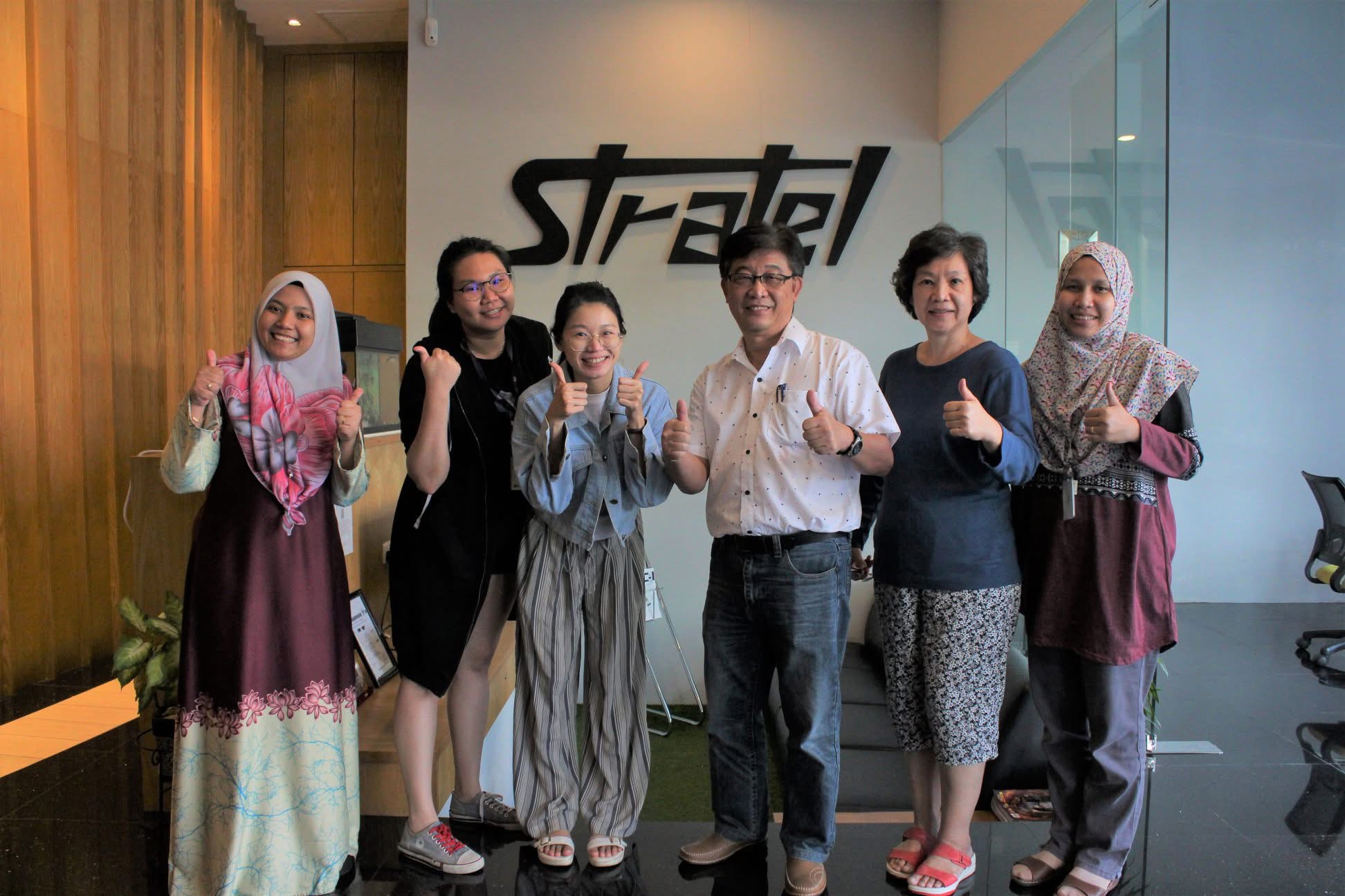 Participants in Excel training