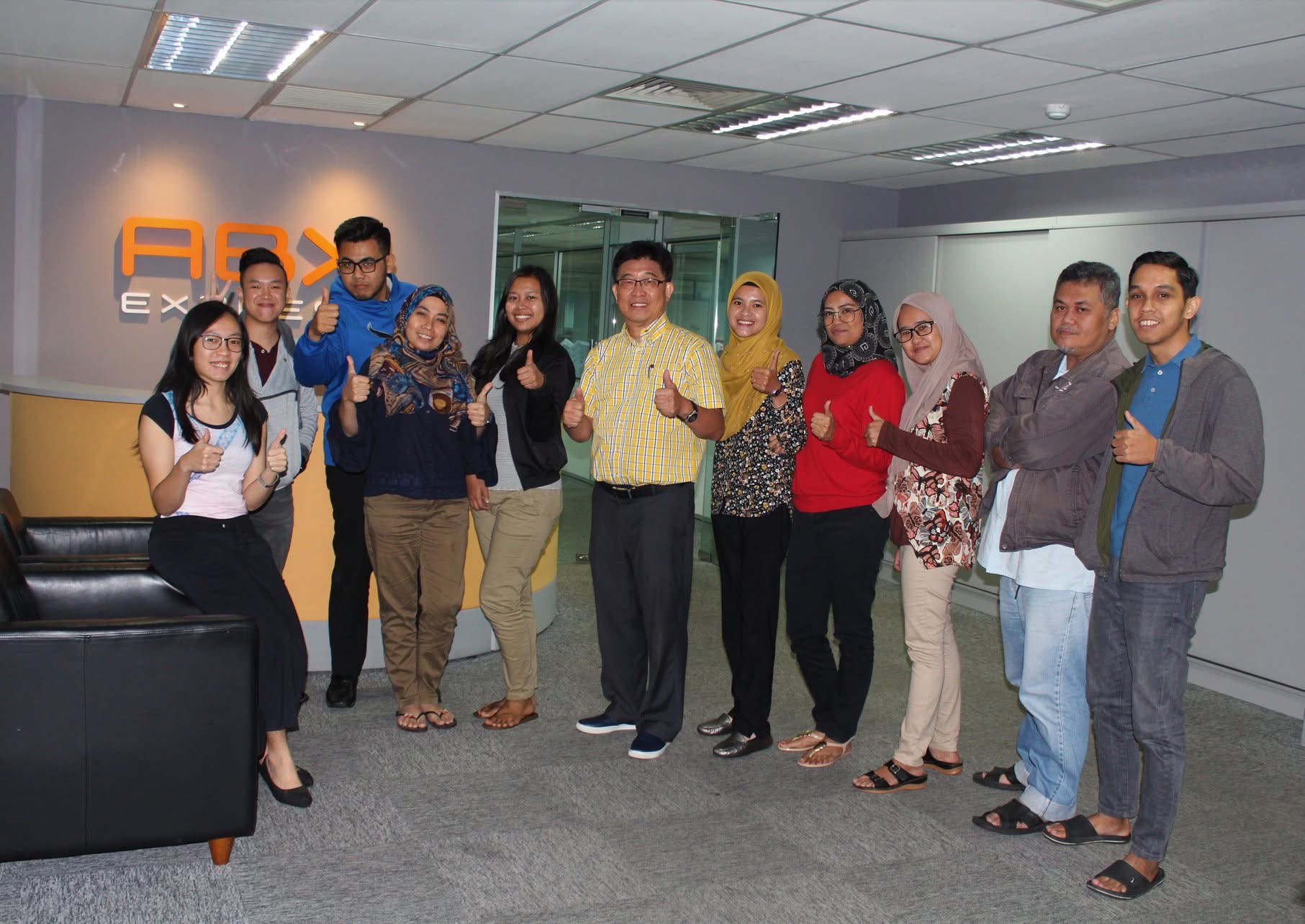 In-house corporate training session